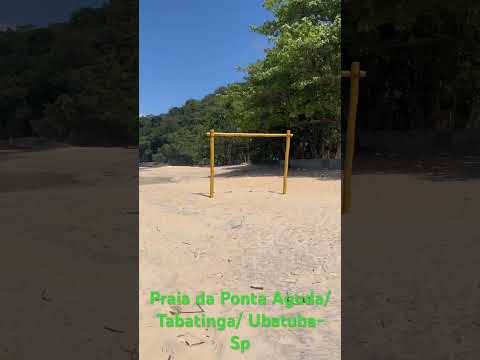 Praia da Ponta Aguda Tabatinga Ubatuba-Sp