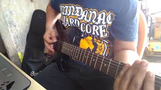 Playing soldier again-Walls of Jericho (guitar cover)