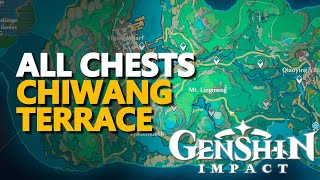 All Chiwang Terrace Chests Genshin Impact