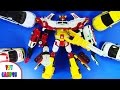 Hello Carbot Mighty Guard 4 In 1 Transformers 헬로카봇 마이티가드 Ambulance ToysReview ToyC