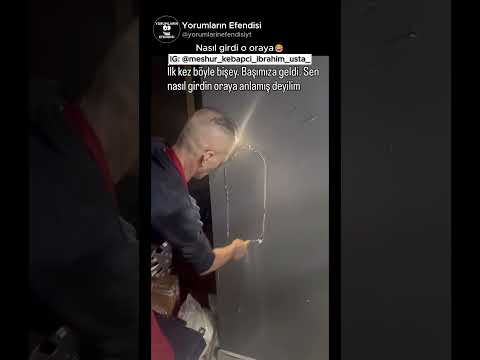 O oraya nasıl girmiş olabilir?😂 @meshur_kebapci_ibrahim_usta_