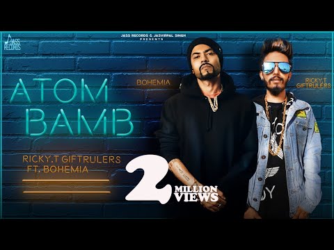 Poster atom bomb lyrics – ricky t giftrulers | bohemia