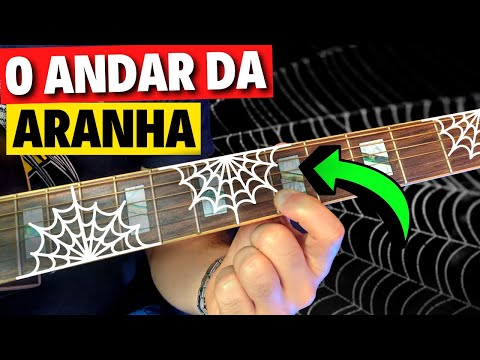 "SPIDER WALK" O melhor exercício para DESTRAVAR OS DEDOS -  Aula de violão