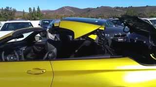 2015 BMW M4 CONVERTIBLE AUSTIN YELLOW BLACK 19" M Wheel Car Review