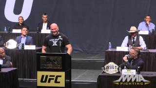 UFC 197: Conor McGregor, Rafael dos Anjos and &#39;Red Panty Night&#39;