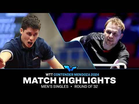 Benedek Olah vs Benedikt Duda | MS R32 | WTT Contender Mendoza 2024
