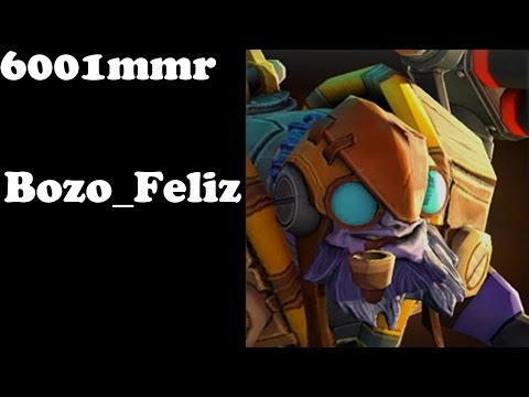 Dota 2 - Bozo_Feliz Top 1 mmr BR plays Tinker - Ranked Match