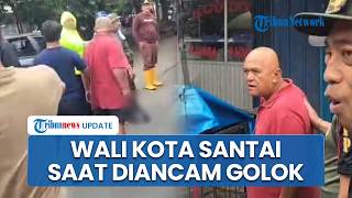 Respons Santai Wali Kota Bekasi Tri Adhianto saat Diancam Golok oleh Pedagang, Pelaku Minta Maaf
