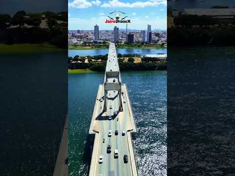 Juazeiro e Petrolina Ponte presidente Dutra #juazeirobahia #juazeiroba #jairodronex
