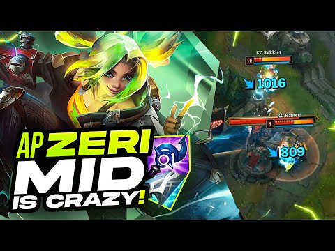 Riot Broke AP ZERI… *4 second LUX ULT??? 1K NUKE*