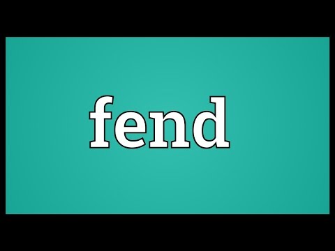 Fend Meaning