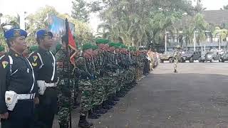 Download lagu 🔴 HUT ke-78 TNI - Pemeriksaan Pasukan Upacara di Ciamis mp3