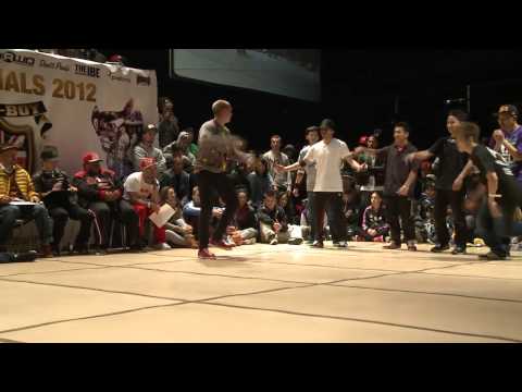 UK BBoy Champs 2012 - TEAM SHMETTA vs FOUND NATION (BBoy Crew Quarter Final)