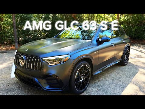 2026 Mercedes-AMG GLC 63 S E Performance SUV Review Graphite Grey Magno -Titanium Grey Pearl Leather