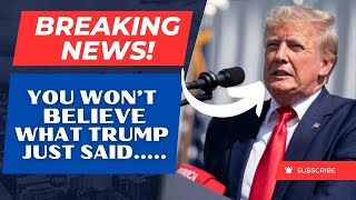 Trump Claims Harris' Rally Crowd Was AI Generated!🤖😆