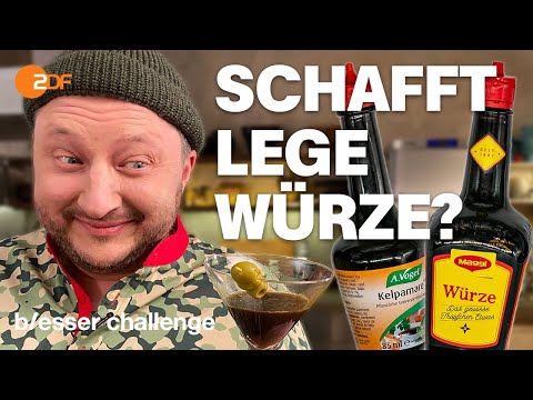 Übel übertrieben: Sebastian soll Maggi & Co. selber machen | b/esser challenge
