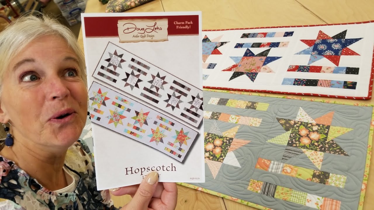 Games of My Youth, Transformed Into Patchwork - HOPSCOTCH!!