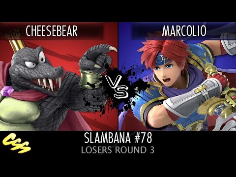 [Slambana #78] Losers Round 3: Cheesebear (King K. Rool) vs. Marcolio (Roy)