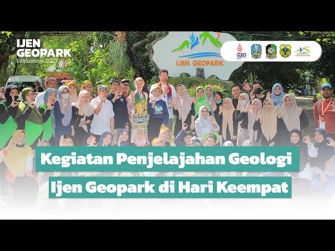 Kegiatan Penjelajahan Geologi Ijen Geopark di Hari Keempat