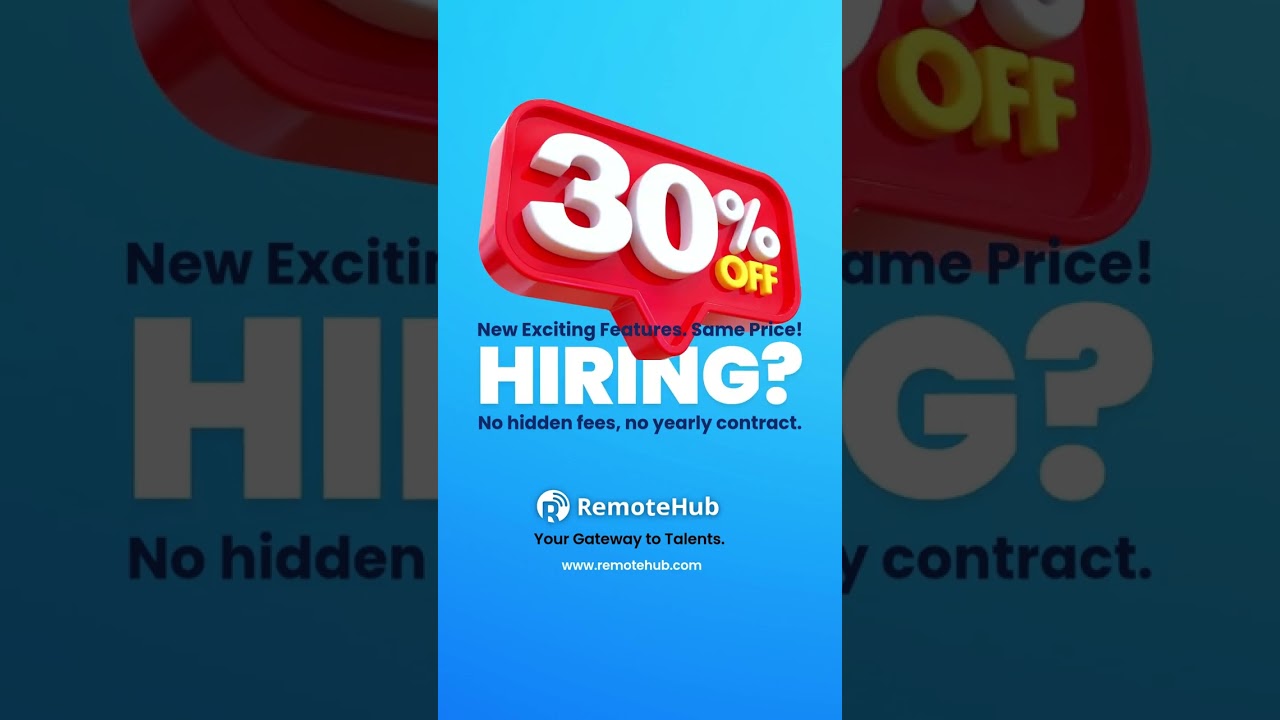 Upgrade your hiring experience!