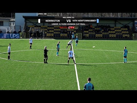 Newington v 18th Newtownabbey - Under 16 Third Division Cup Final - March 2022