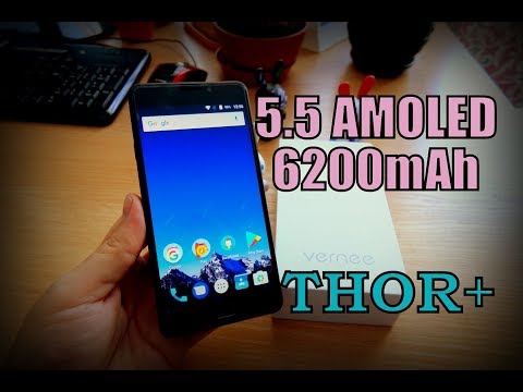 Vernee Thor Plus Unboxing and Impressions(5.5 AMOLED, 6200mAh, Front Fingerprint)