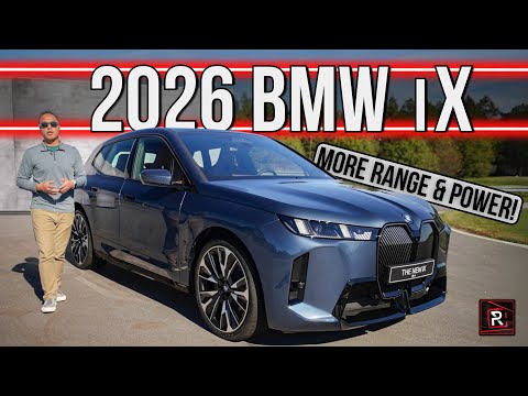 The 2026 BMW iX Is A More Comfortable & Road Trip Ready Luxury SUV
