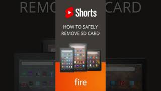 How to Remove SD Card - Amazon Fire Tablet #shorts