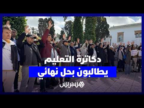 دكاترة التعليم يطالبون بحل نهائي 