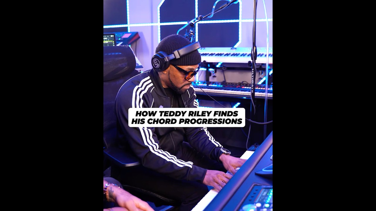 How Teddy Riley Find's His Chords🎹 #michaeljackson #rnb #teddyriley #dangerous