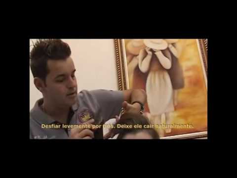 Passo a passo de trança com Sylvio Rezende e produtos da Lacan