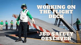 Working On The Flight Deck | JBD Safety Observer