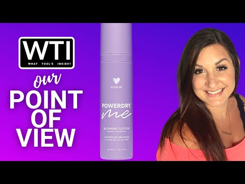 Design.ME Powerdry Blowdry Lotion - WTI product video review