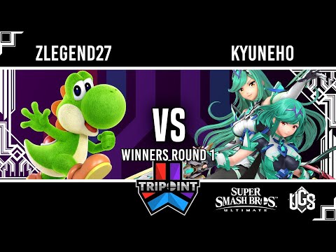 Tripoint Smash 207  -  Winners Round 1  -  Zlegend27(Yoshi) Vs. Kyuneho(Pyra and Mythra)
