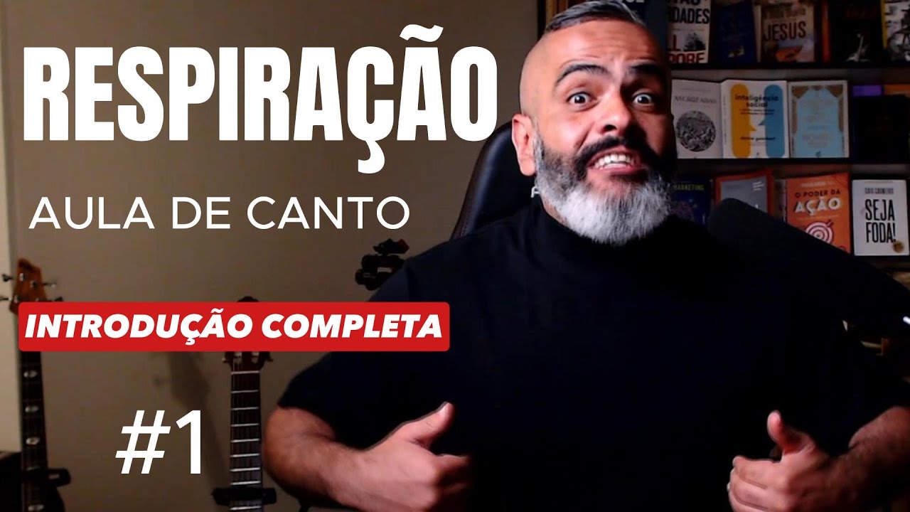 Como Melhorar a Respiração - Aula de Canto Exercícios