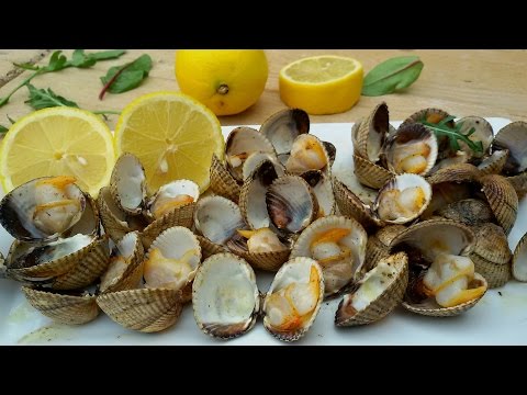 Berberechos a la plancha