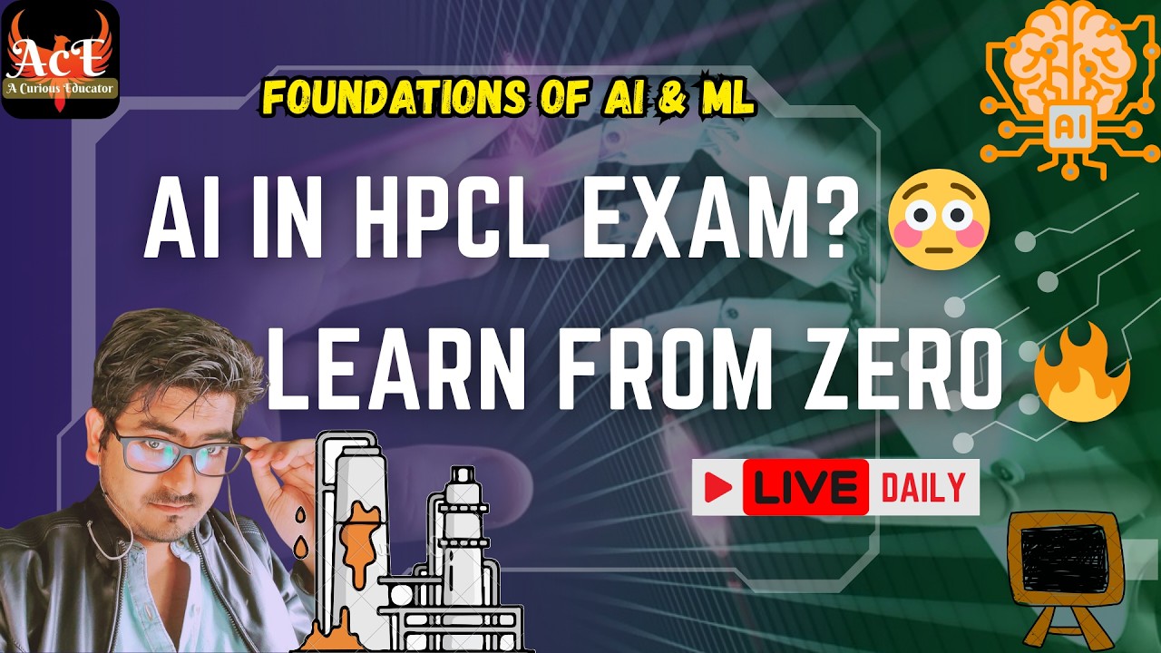 🔥 Confused About AI in HPCL CBT 2026? Learn Machine Learning from Zero | with Ankush Gupta (ACE)