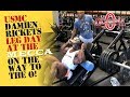 USMC DAMION RICKETTS KILLS LEGS AT THE MECCA ON THE WAY TO THE OLYMPIA