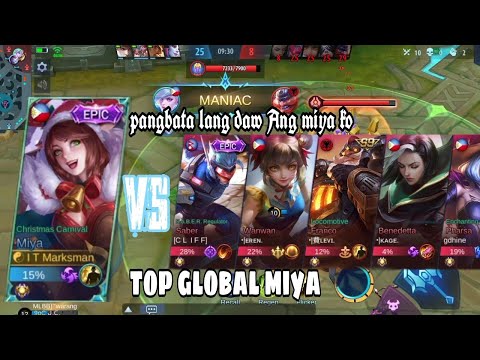 miya fast build in gold lane|miya best build 2021|miya gameplay by | I T Marksmam