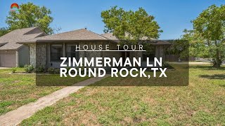 MLS House Tour: 1728 Zimmerman Ln, Round Rock, TX.