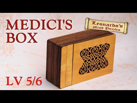 Puzzle Box - Scrigno De' Medici - Leonardo's Mind Puzzles - Solution