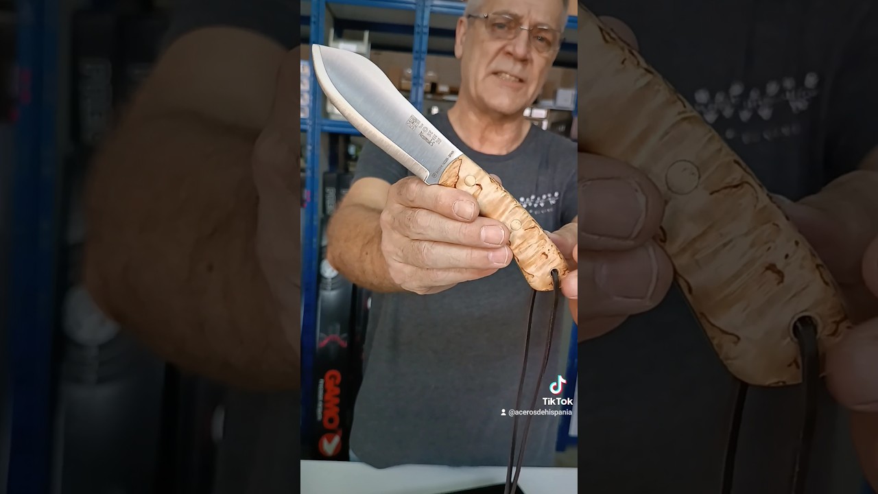 BUSHCRAFT & FACA DE SOBREVIVÊNCIA JOKER BRASA SCANDI BÉTULA ENCARACOLADO REF. CL122