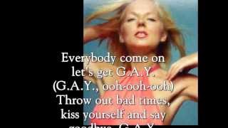 ♫ G-A-Y   Geri Halliwell