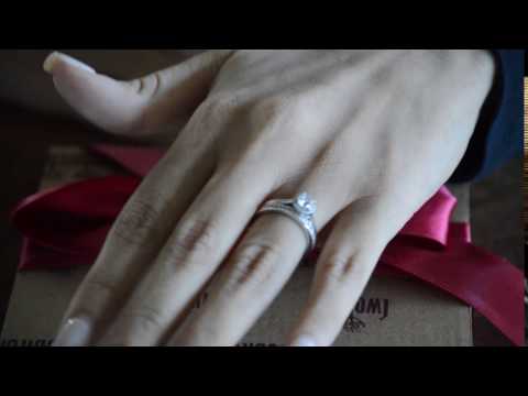 0.26 Carat Seventeen Stone Millgrained Pave Set Wedding Ring - TwoBirch  TB-WR-0192-WG-E