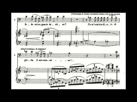 Nemico della patria (Andrea Chénier - U. Giordano) Score Animation