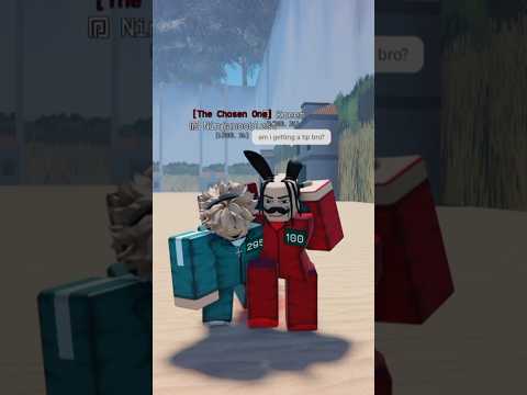 Being a Saint in Roblox Squidgame