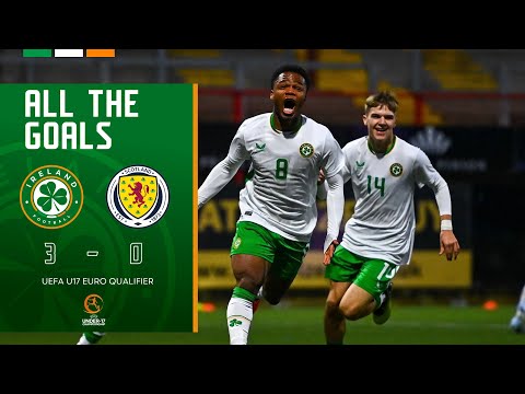 ALL THE GOALS | LATE DRAMA! Ireland MU17 3-0 Scotland MU17 - Ireland qualify for Elite Phase