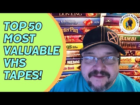 Die 50 wertvollsten VHS-Kassetten laut Ebay!