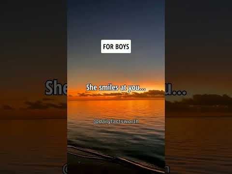 How to know if a girl likes you.... #shorts #psychologyfacts #subscribe