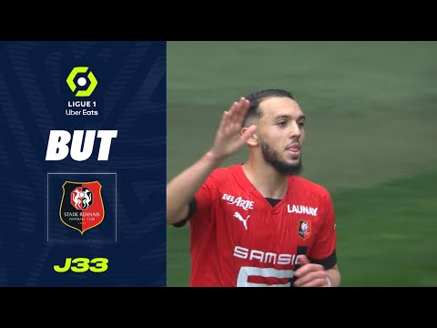 But Amine GOUIRI (25' - SRFC) STADE RENNAIS FC - ANGERS SCO (4-2) 22/23